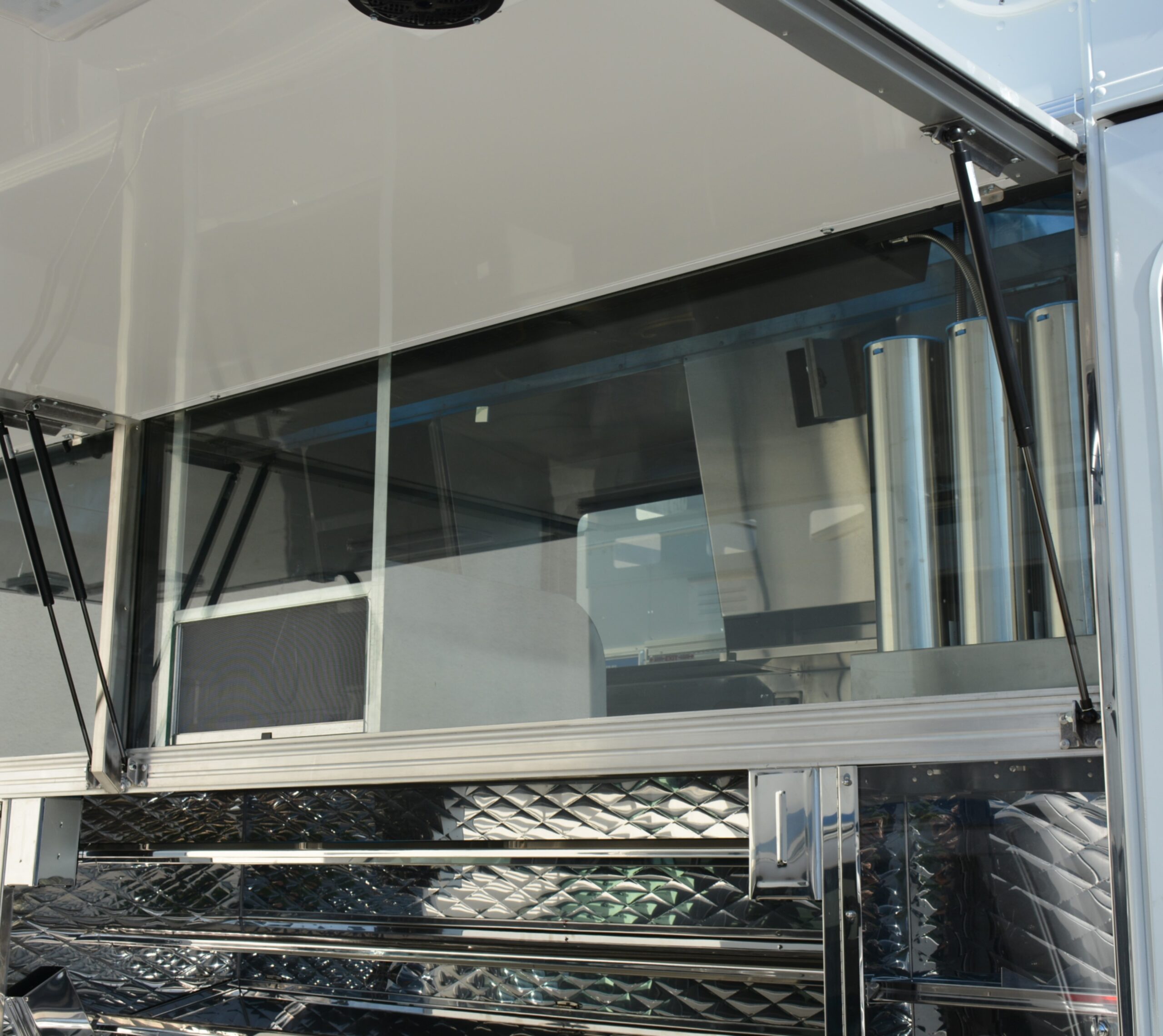 #A DSC-3131 Front Service Side Front 3/8" Temperd Glass