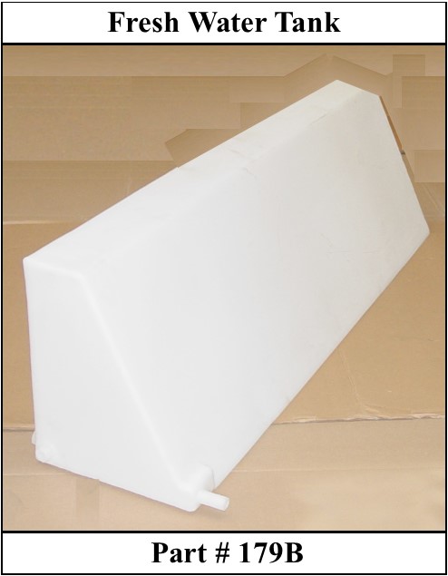 #X 179B  Fresh Water Tank for Old Style Trucks