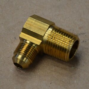 X399   1/2" FLARE X  1/2" MIP ELBOW